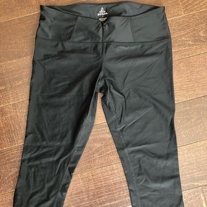 Prana Black Cropped Swim Leggings